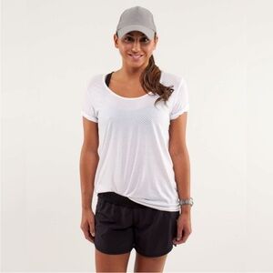 lululemon athletica White Short Sleeve Tee